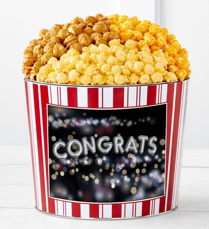 Tins With Pop® Congratulations Balloons